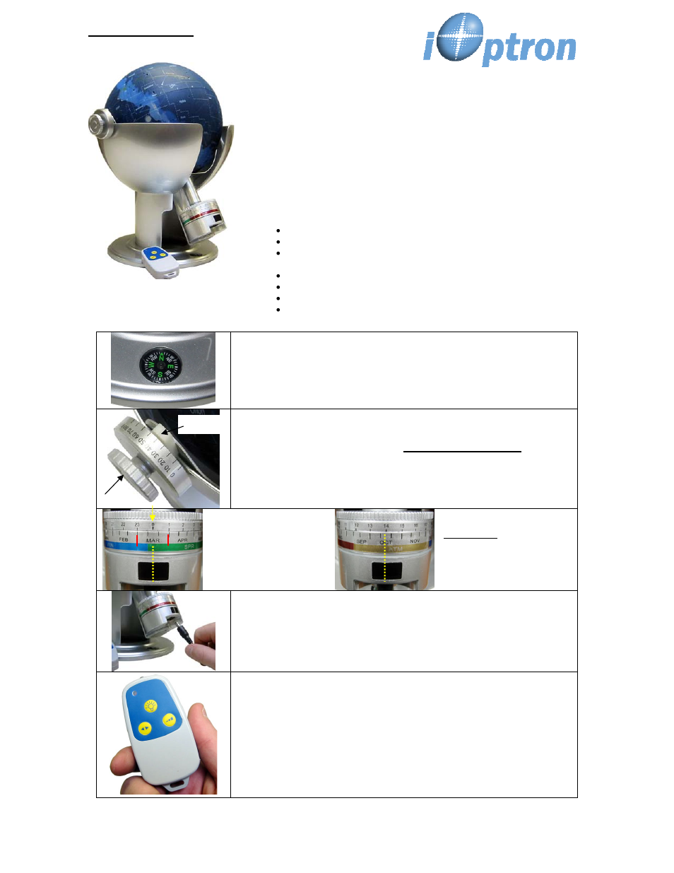 iOptron LIVESTAR PLANETARIUM 9200 User Manual | 1 page