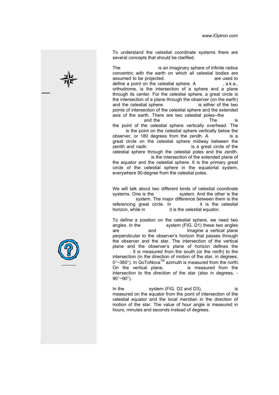 iOptron GoToNova 8401 User Manual | Page 31 / 35