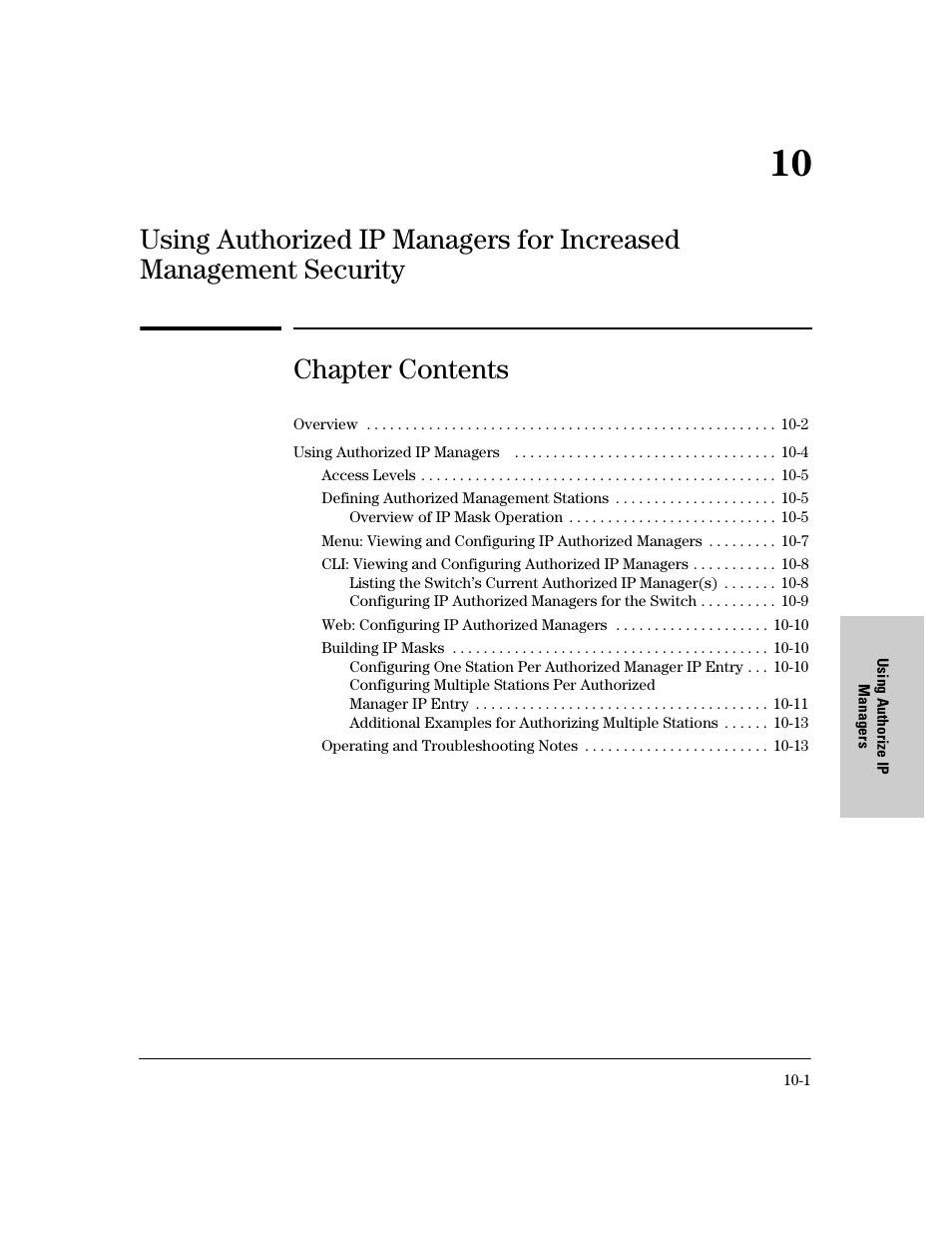 Chapter contents | IronPort Systems 4108GL User Manual | Page 185 / 483