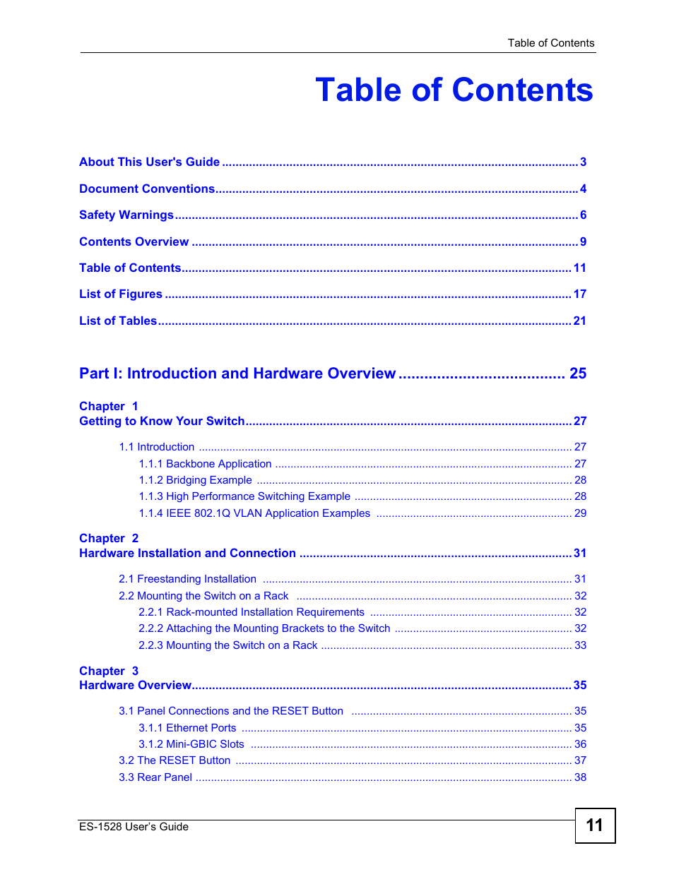 IronPort Systems ES-1528 User Manual | Page 11 / 170