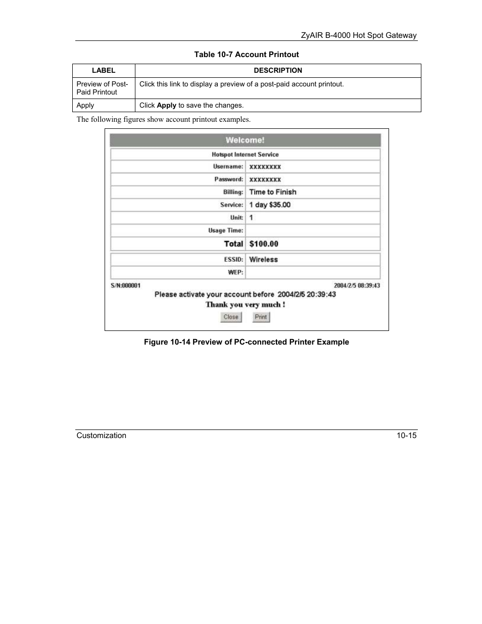 IronPort Systems ZyAIR B-4000 User Manual | Page 107 / 256