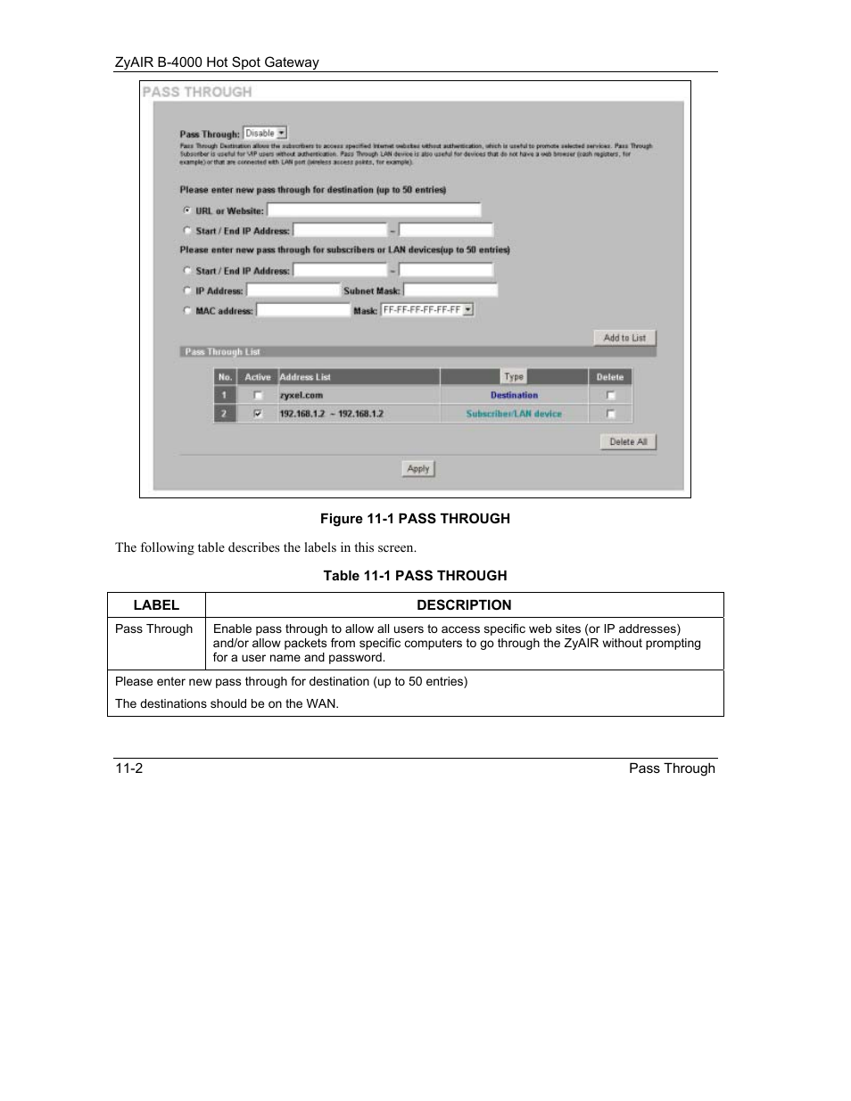 IronPort Systems ZyAIR B-4000 User Manual | Page 120 / 256