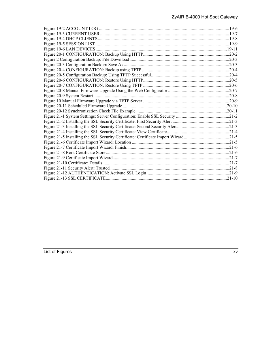 IronPort Systems ZyAIR B-4000 User Manual | Page 15 / 256