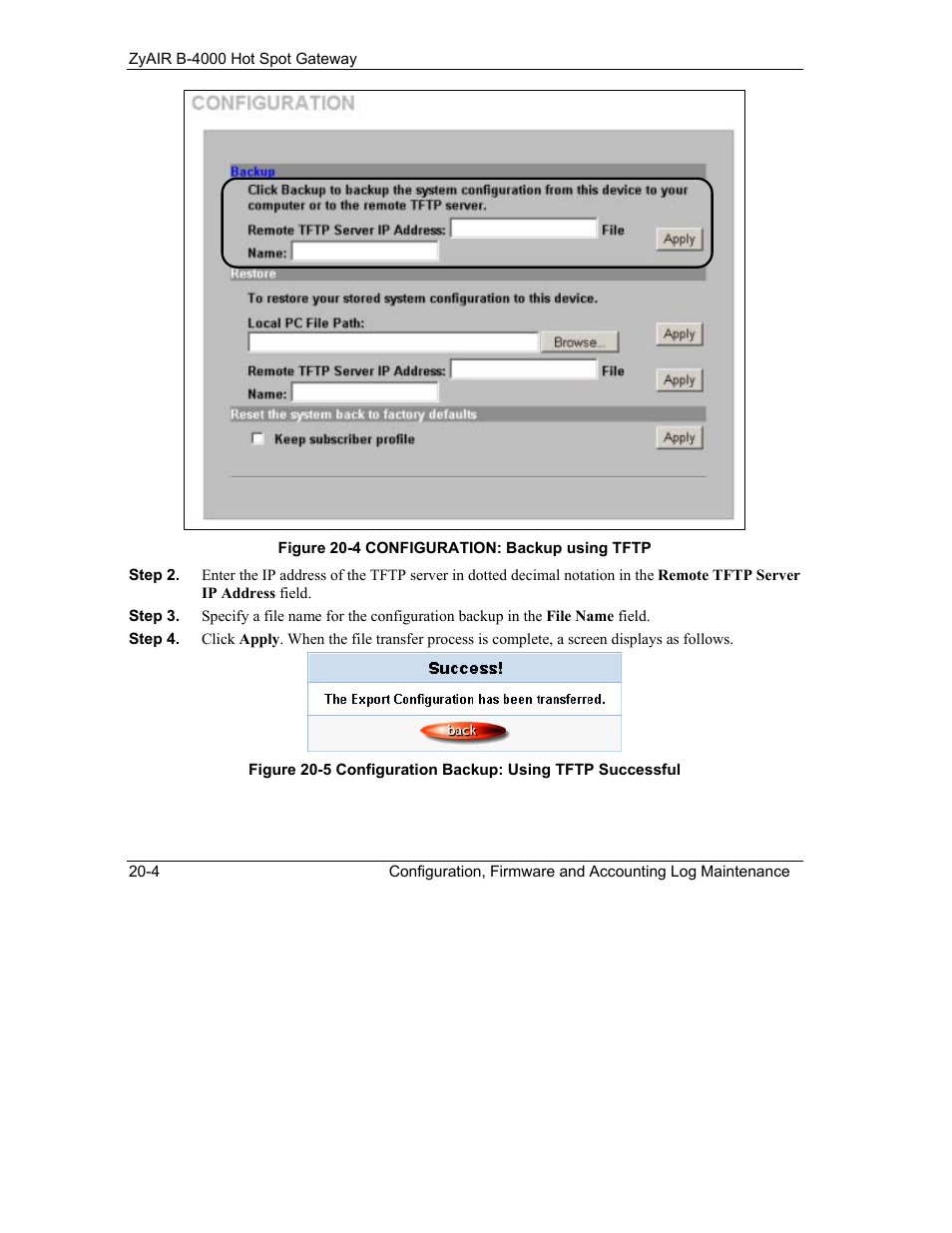 IronPort Systems ZyAIR B-4000 User Manual | Page 184 / 256