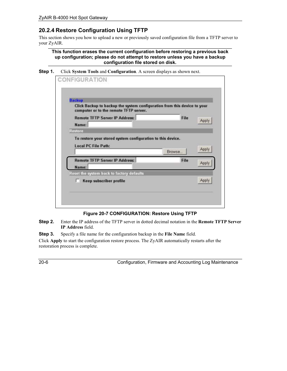 IronPort Systems ZyAIR B-4000 User Manual | Page 186 / 256