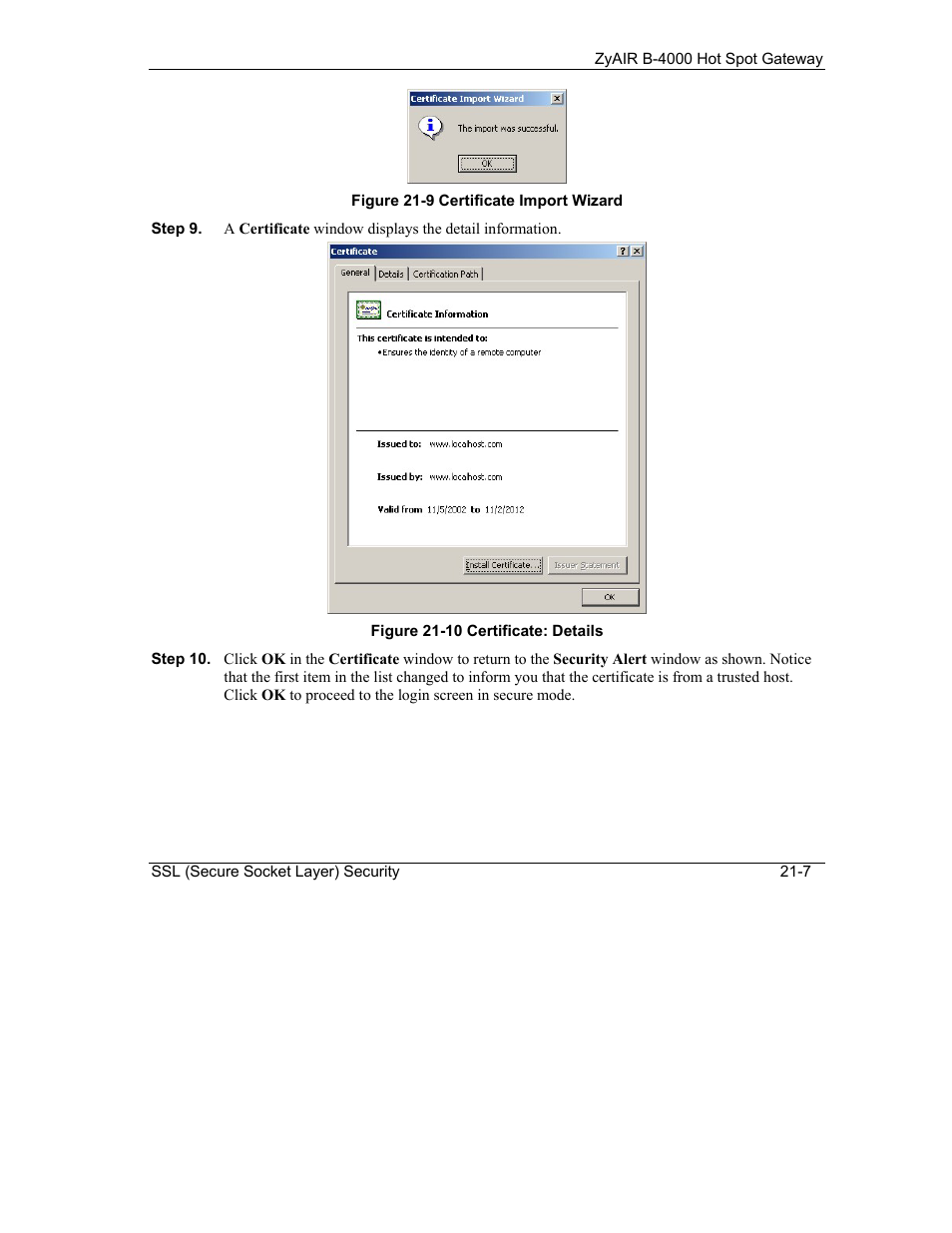 IronPort Systems ZyAIR B-4000 User Manual | Page 199 / 256