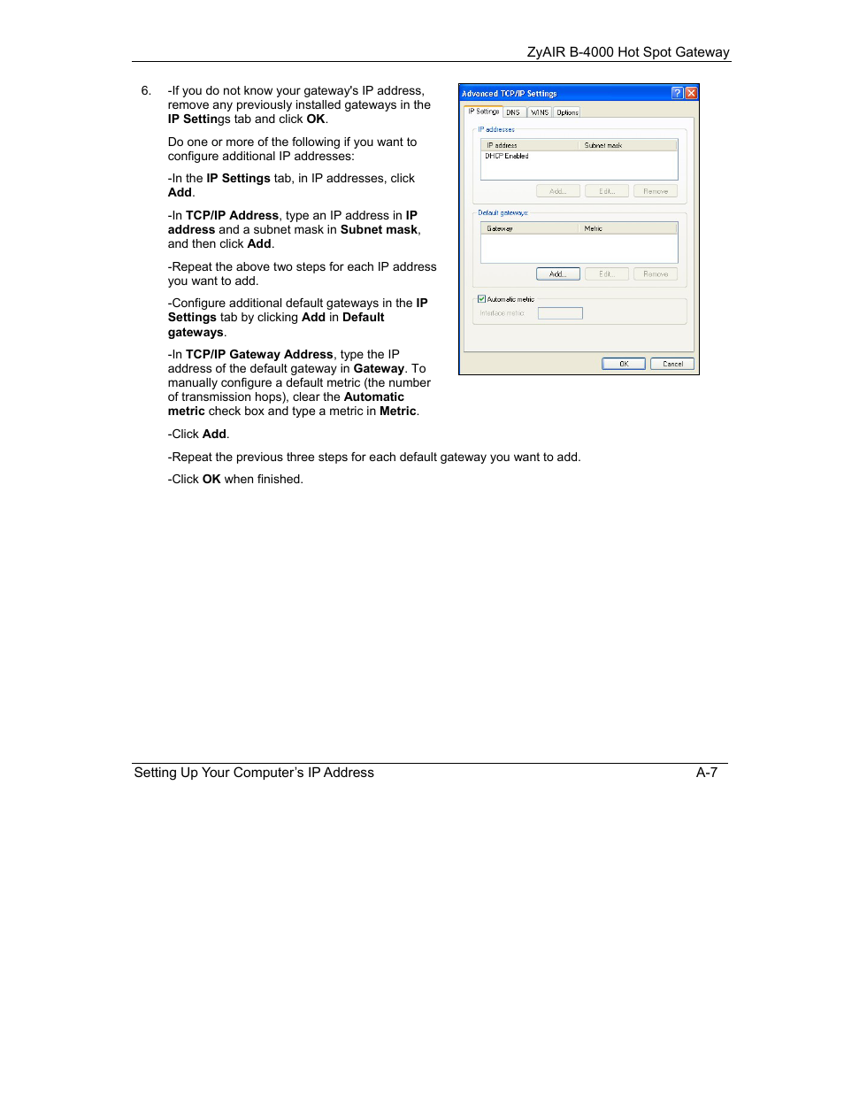 IronPort Systems ZyAIR B-4000 User Manual | Page 217 / 256