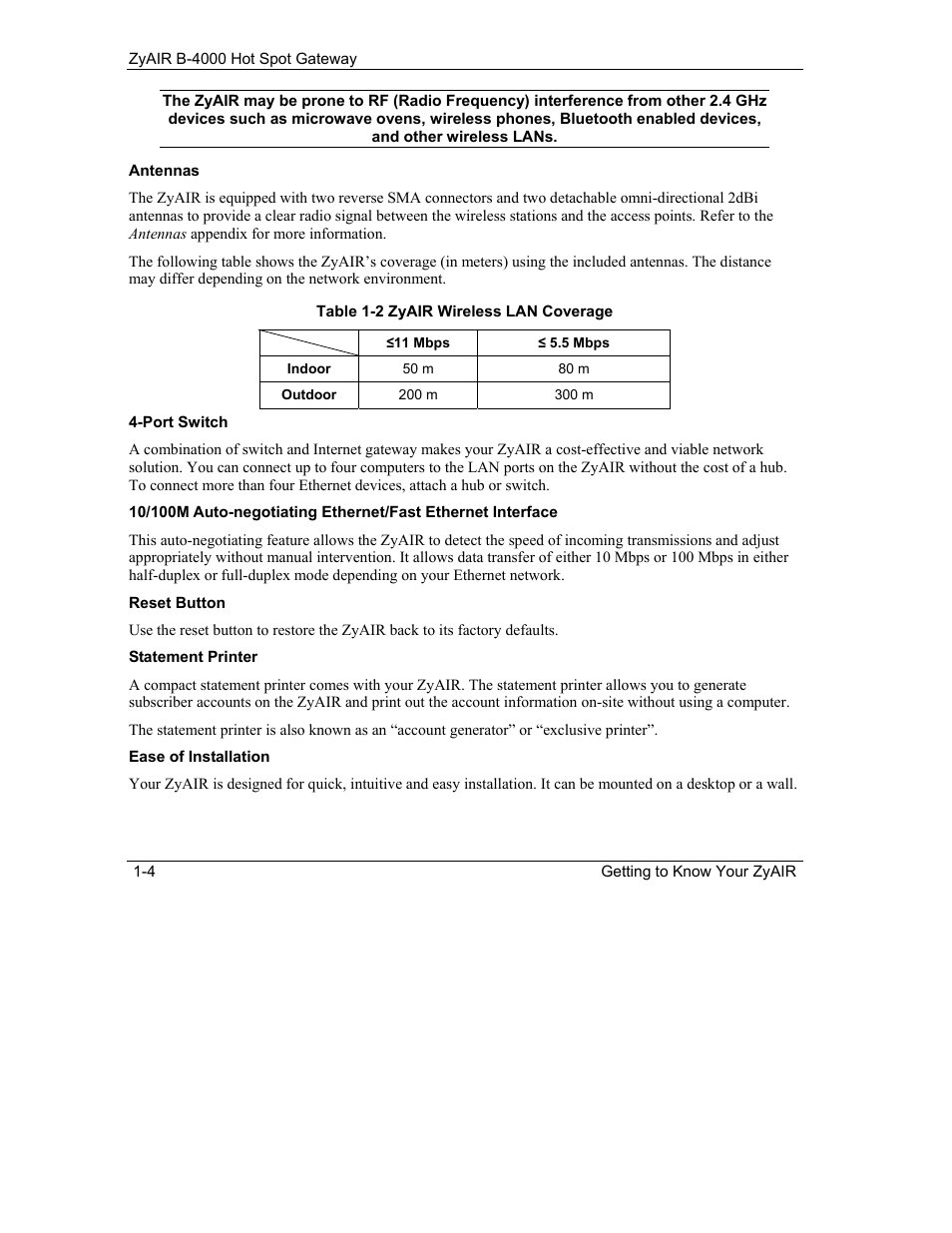 IronPort Systems ZyAIR B-4000 User Manual | Page 26 / 256