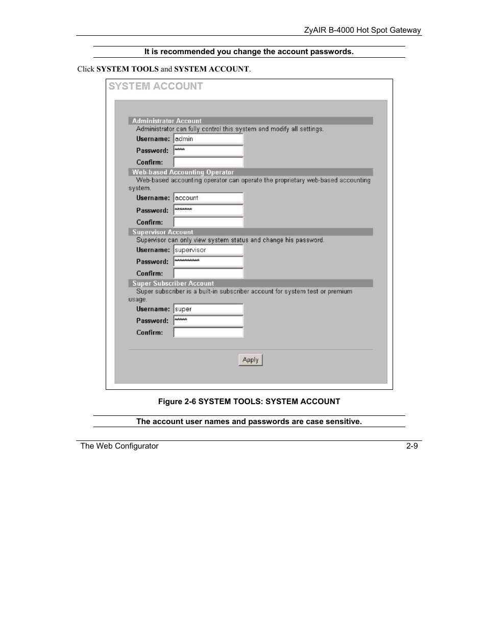 IronPort Systems ZyAIR B-4000 User Manual | Page 37 / 256