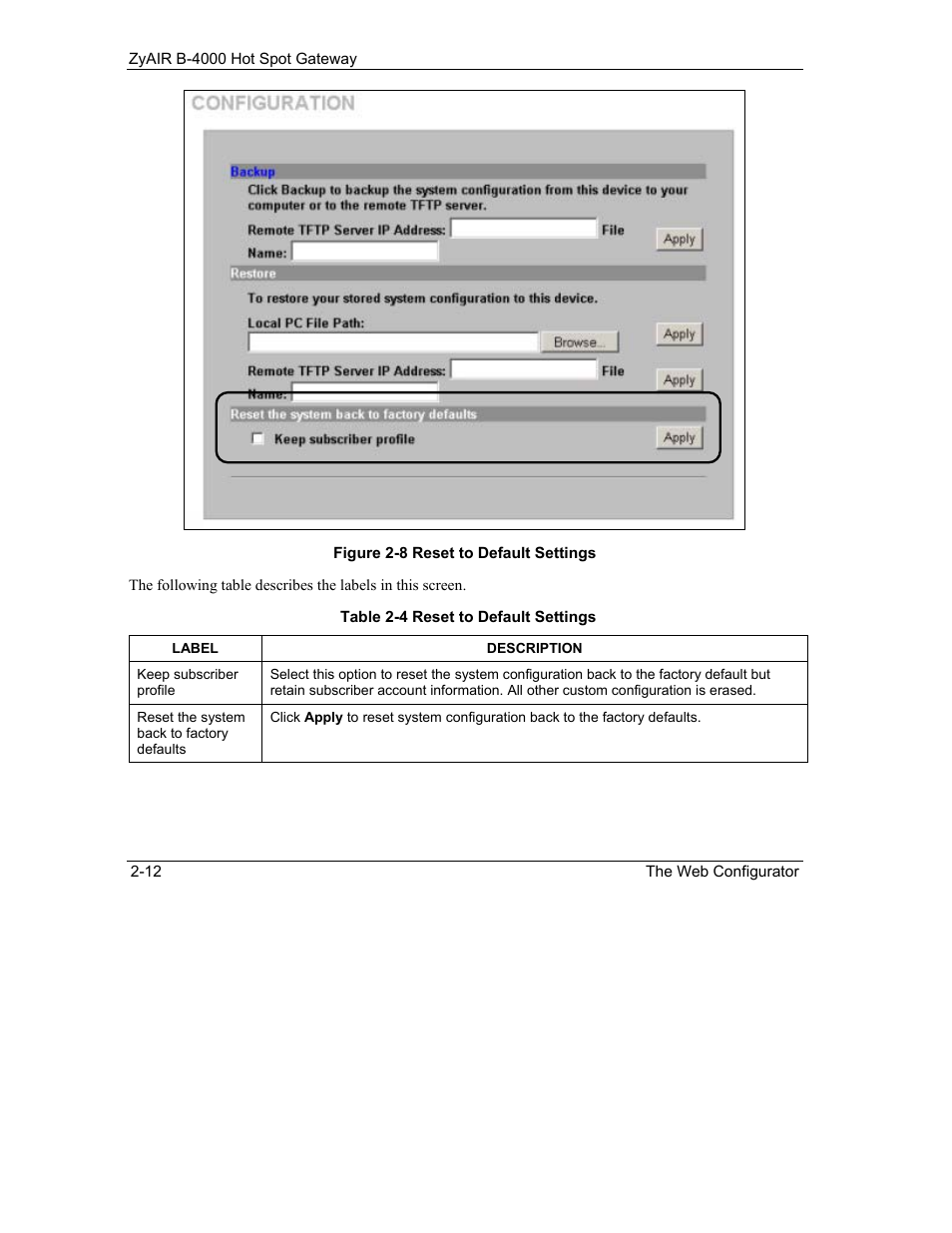 IronPort Systems ZyAIR B-4000 User Manual | Page 40 / 256