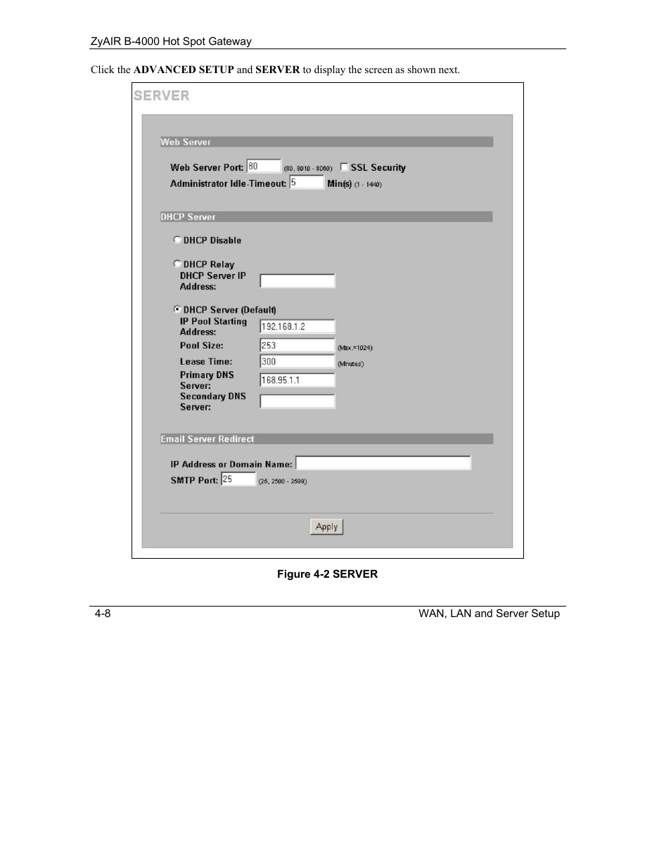 IronPort Systems ZyAIR B-4000 User Manual | Page 56 / 256