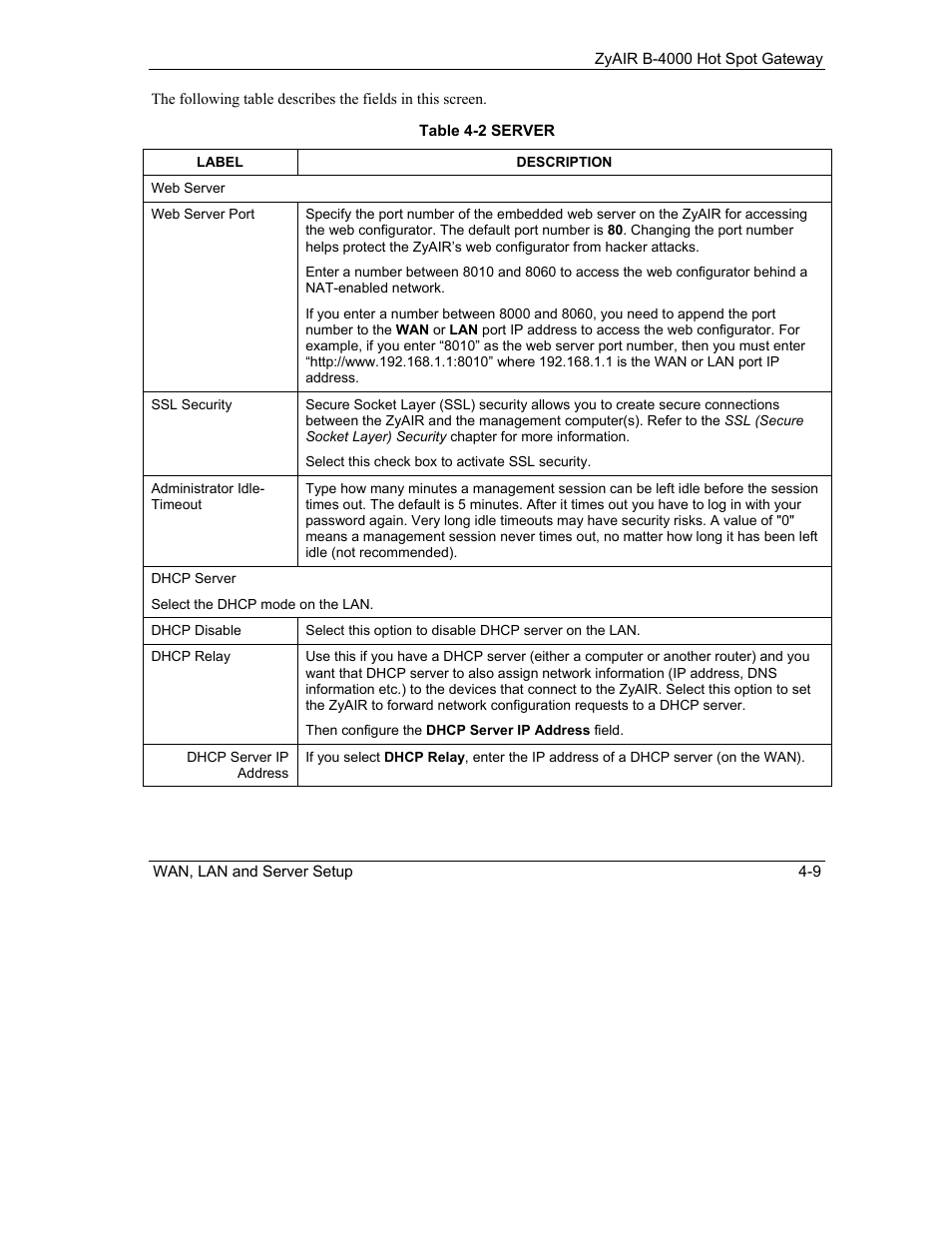 IronPort Systems ZyAIR B-4000 User Manual | Page 57 / 256