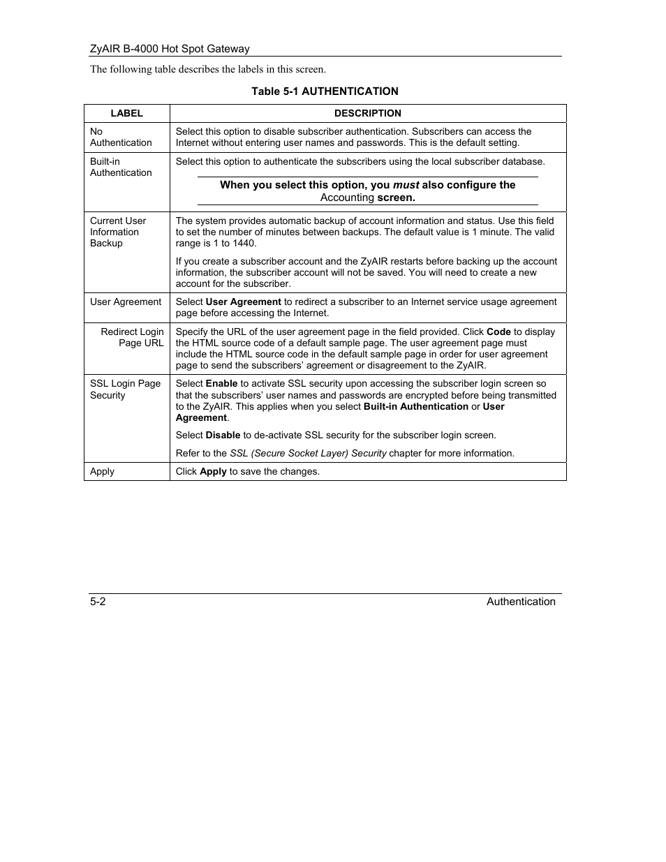 IronPort Systems ZyAIR B-4000 User Manual | Page 62 / 256