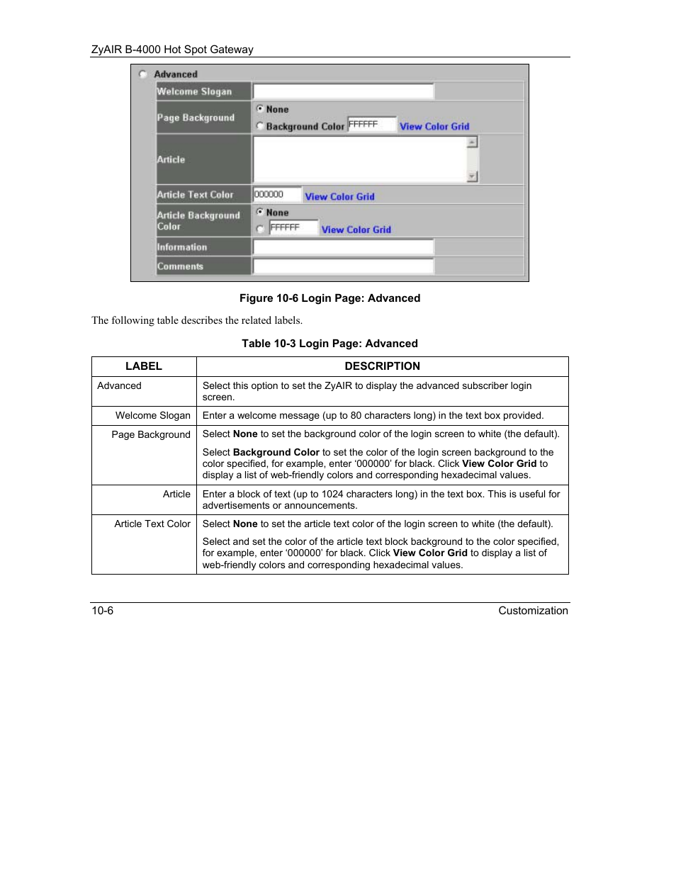 IronPort Systems ZyAIR B-4000 User Manual | Page 98 / 256