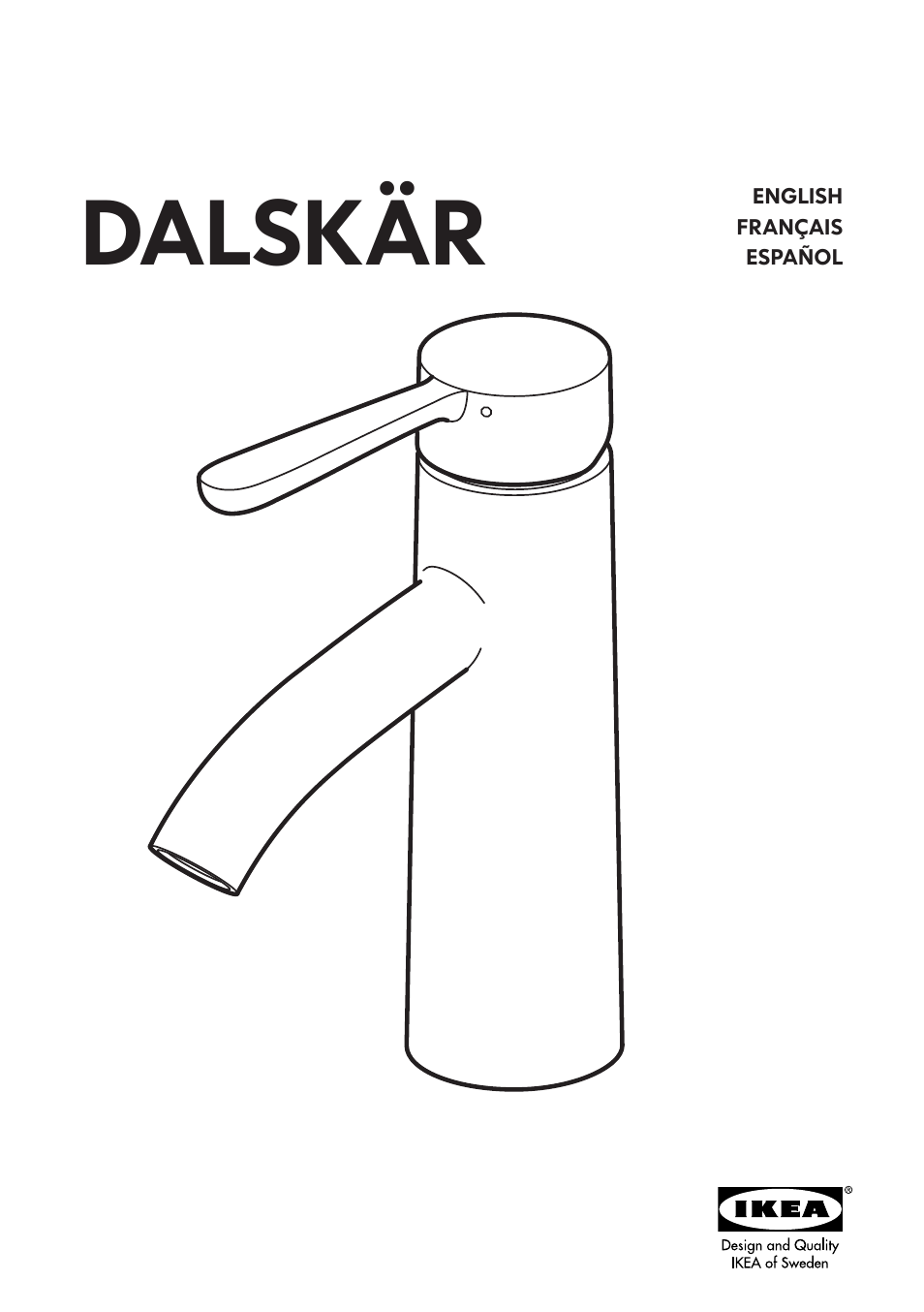 IKEA DALSKAR AA-338654-2 User Manual | 12 pages
