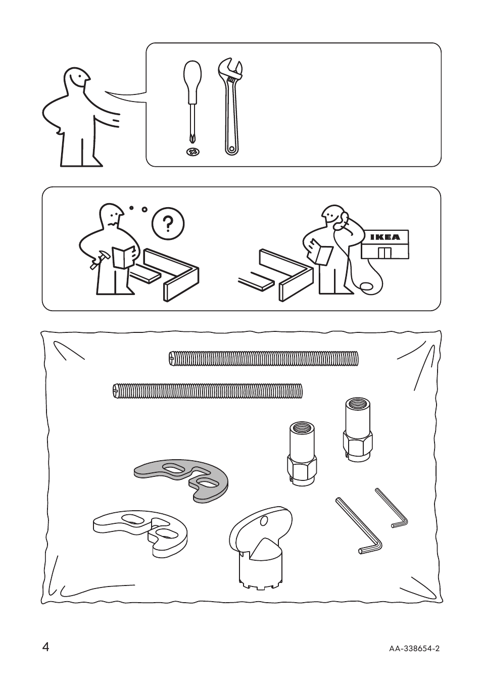 IKEA DALSKAR AA-338654-2 User Manual | Page 4 / 12