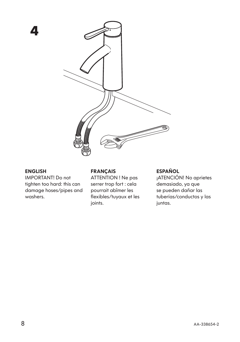 IKEA DALSKAR AA-338654-2 User Manual | Page 8 / 12