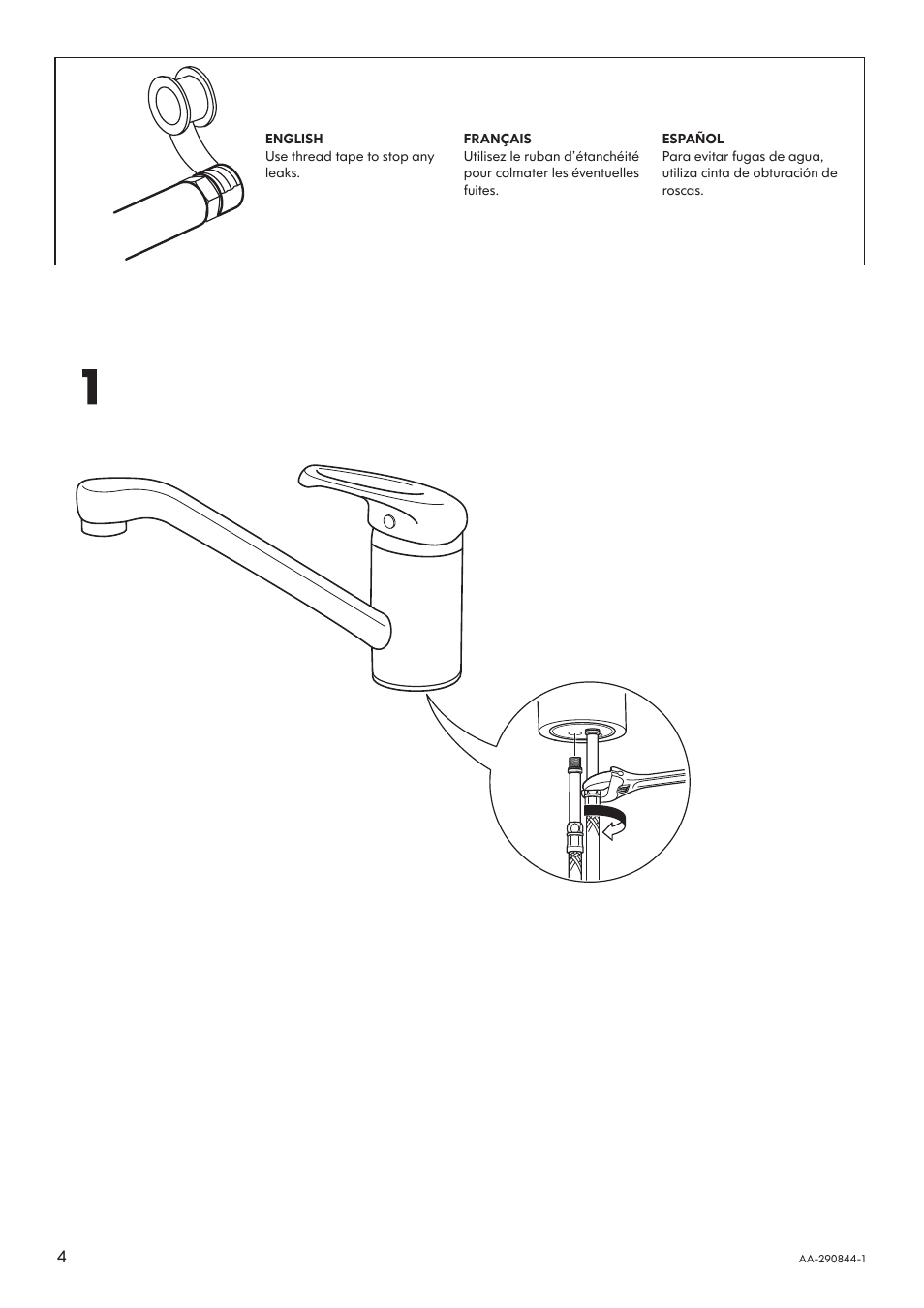 IKEA ESSVIK AA-290844-1 User Manual | Page 4 / 8