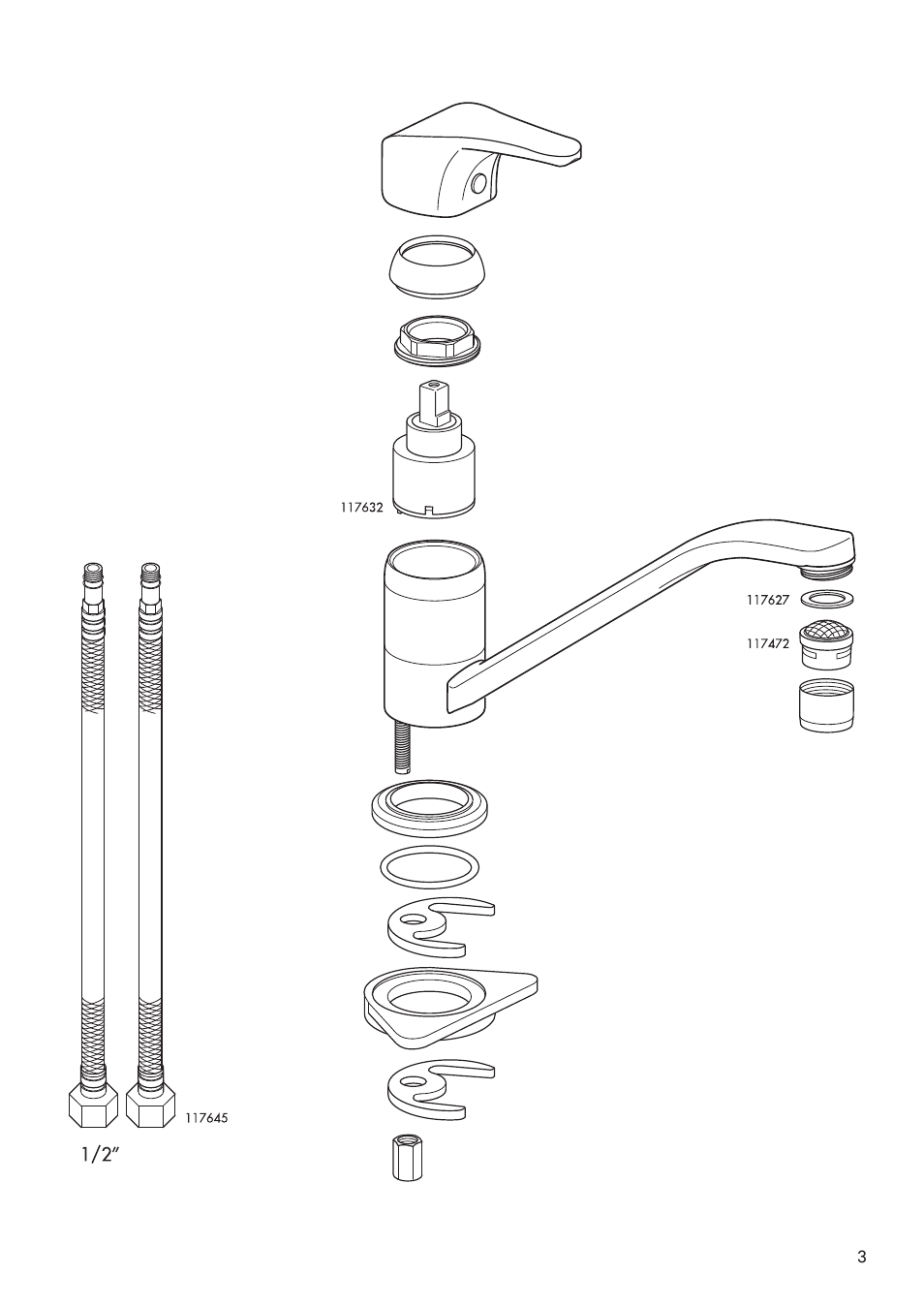 IKEA LAGAN AA-290704-1 User Manual | Page 3 / 8
