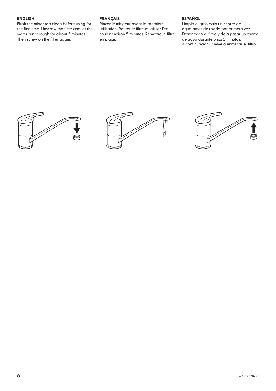 IKEA LAGAN AA-290704-1 User Manual | Page 6 / 8