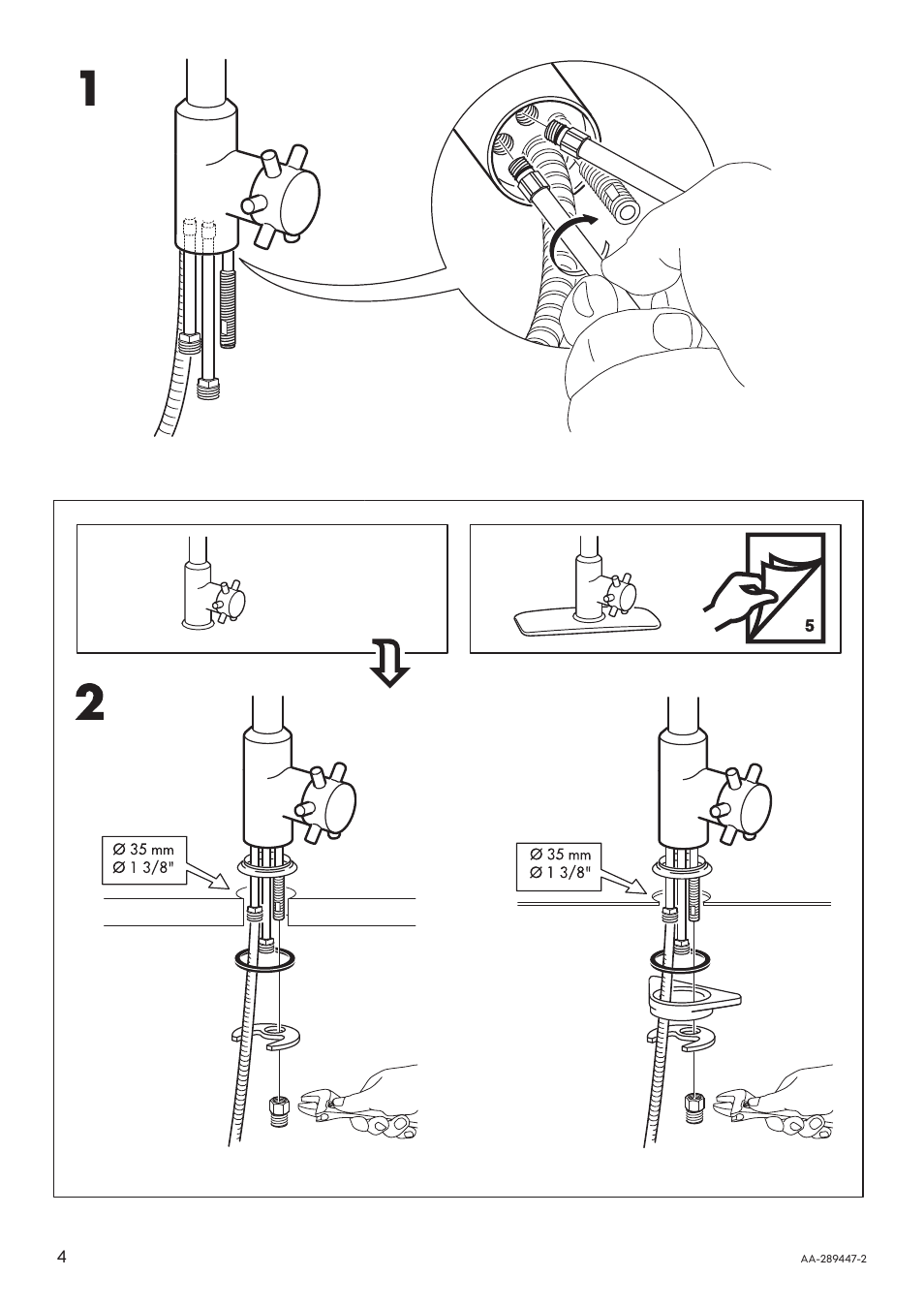 IKEA ALSVIK AA-289447-2 User Manual | Page 4 / 8