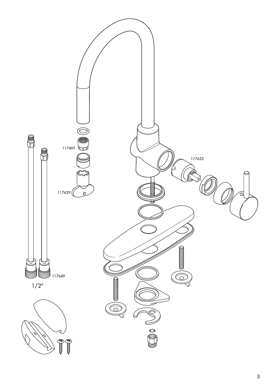 IKEA BAGVIK AA-220170-3 User Manual | Page 3 / 8