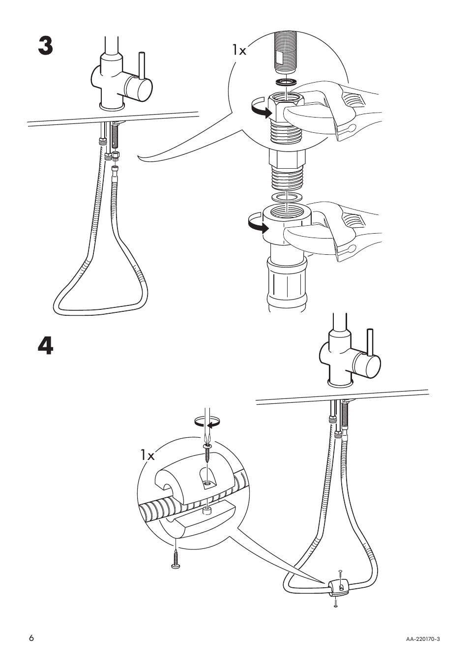 IKEA BAGVIK AA-220170-3 User Manual | Page 6 / 8