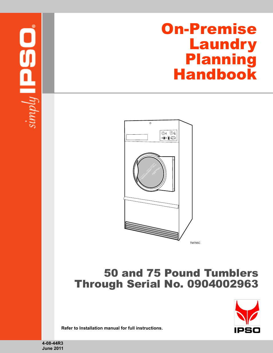IPSO TMB795C User Manual | 21 pages