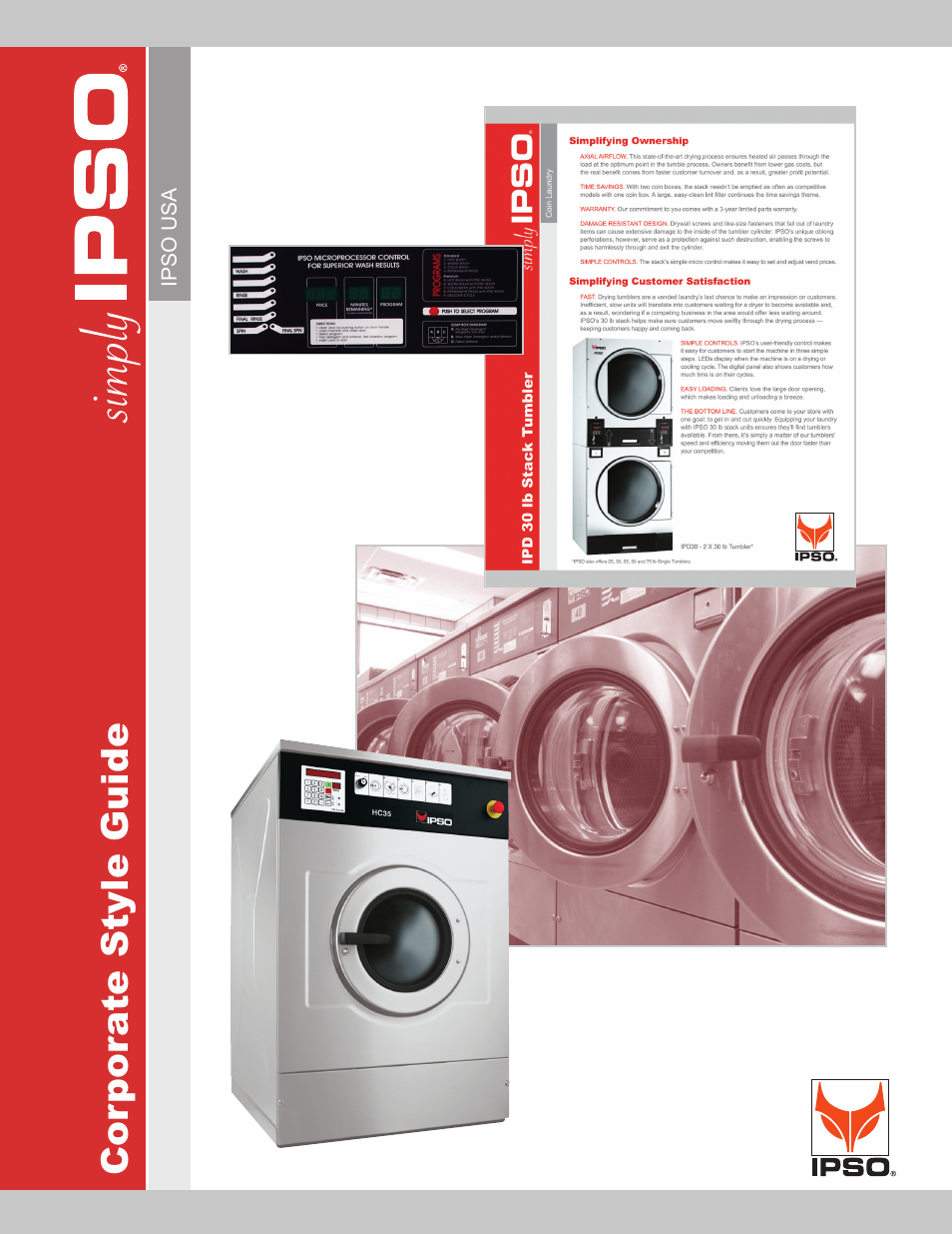 IPSO Washer User Manual | 8 pages