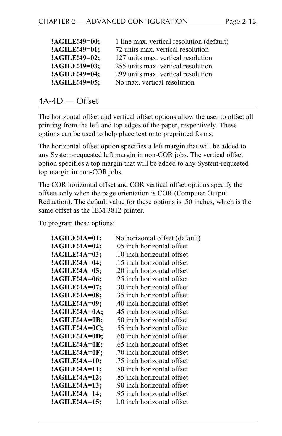 4a-4d  offset | I-Data 5250 ALLY User Manual | Page 59 / 240