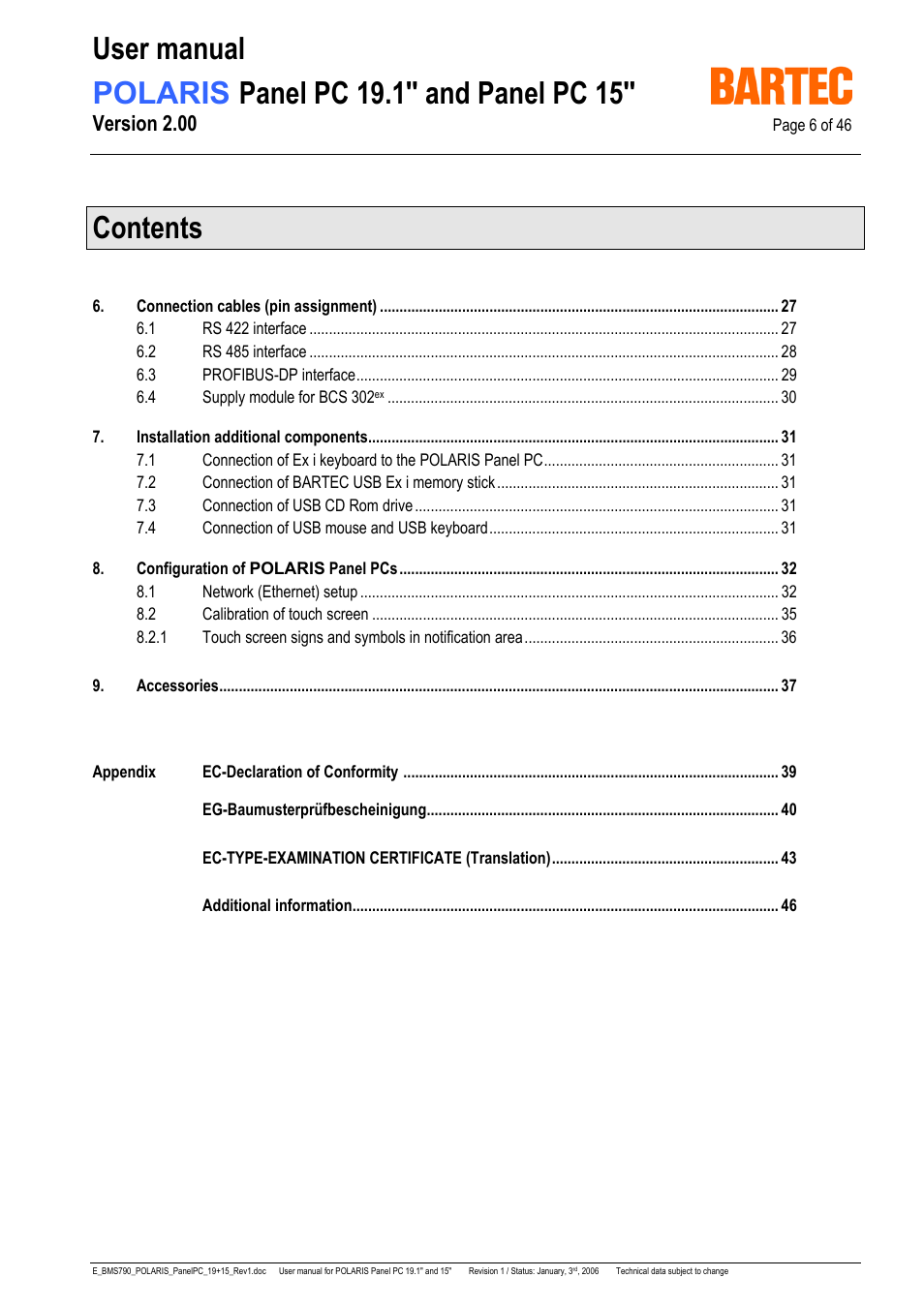 I-Data POLARIS Panel PC 19.1" User Manual | Page 6 / 46