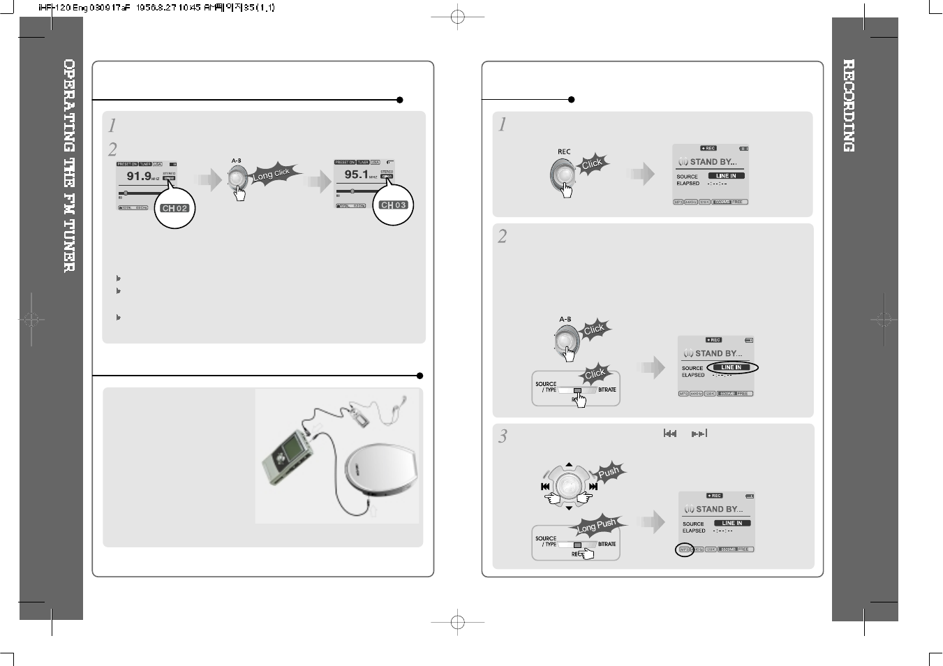 iRiver HP-120 User Manual | Page 18 / 30