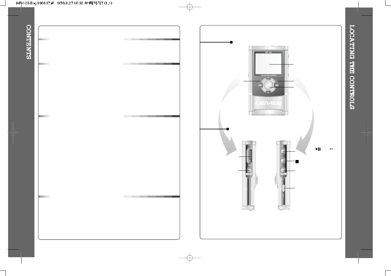 iRiver HP-120 User Manual | Page 4 / 30