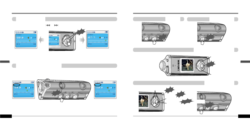 Basic operation | iRiver IFP-1000 User Manual | Page 15 / 44