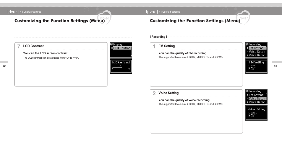 iRiver N11 User Manual | Page 32 / 40