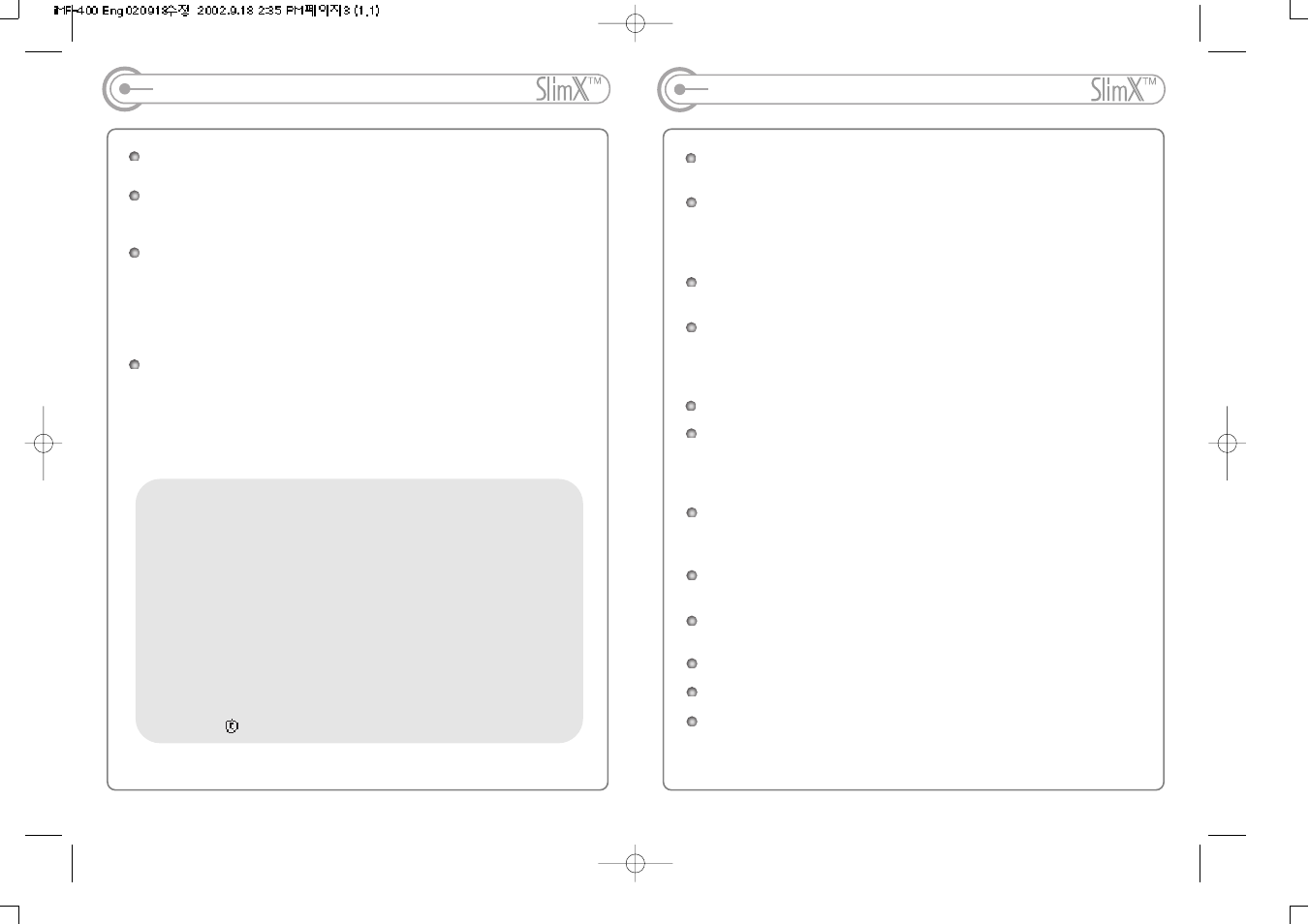 Introducing the iriver website, Unique features of iriver slimx | iRiver iMP-400 User Manual | Page 2 / 23