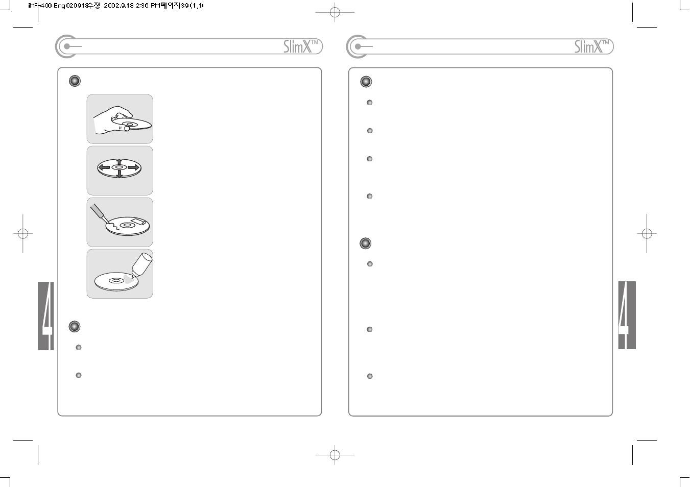 Precautions | iRiver iMP-400 User Manual | Page 20 / 23