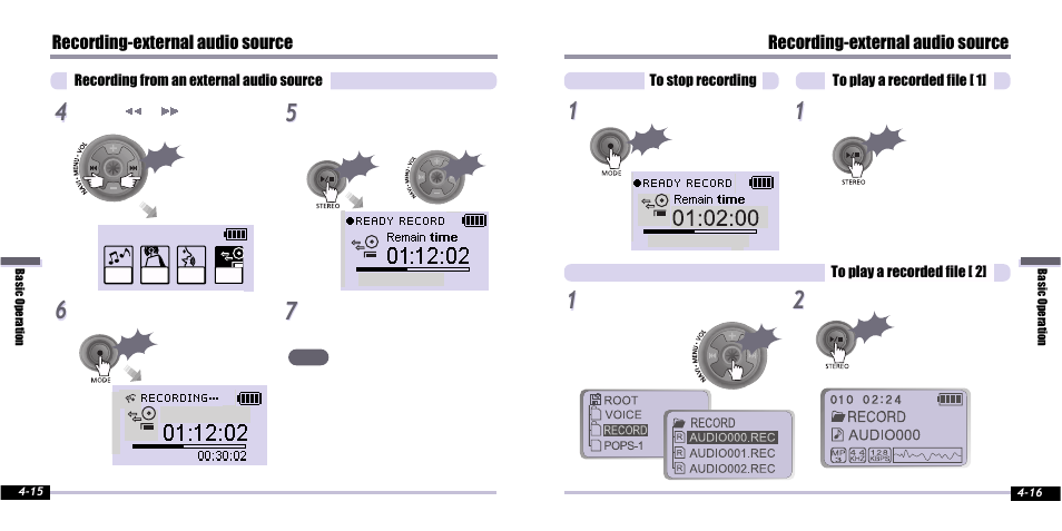 iRiver IFP-800 User Manual | Page 19 / 39