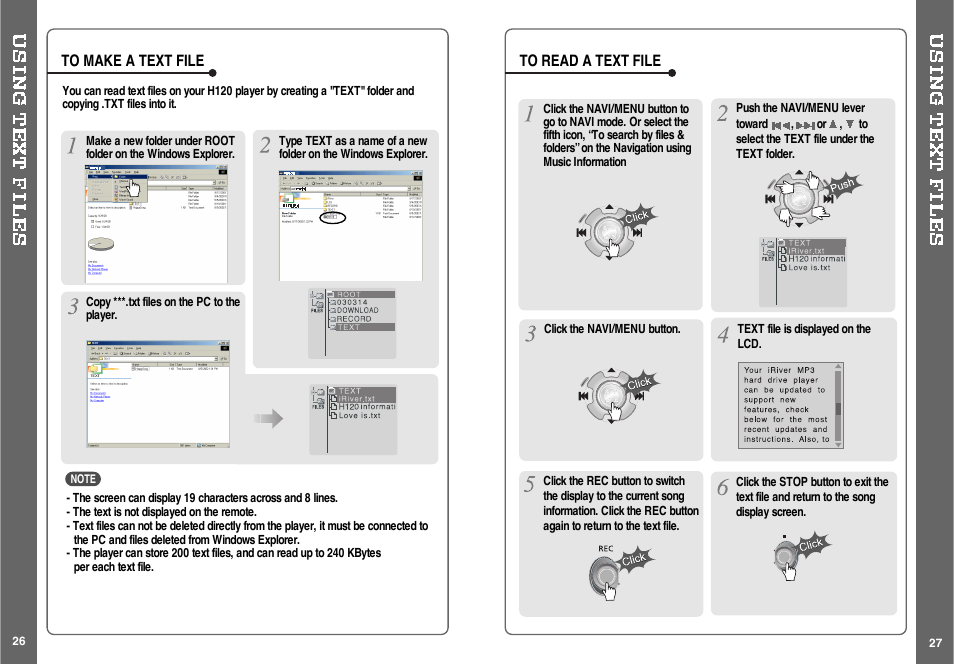 iRiver H120 User Manual | Page 15 / 30