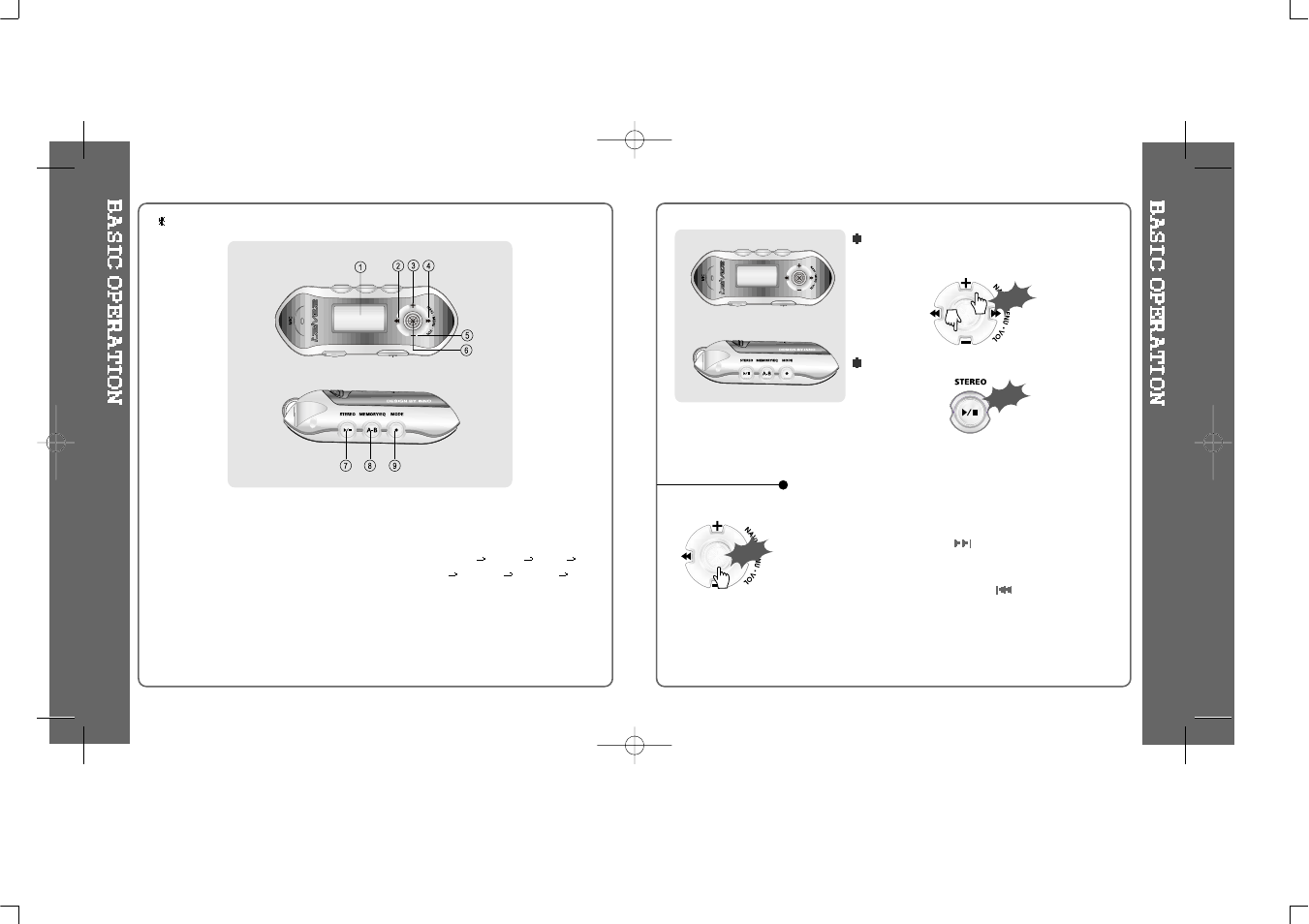 Navigation | iRiver 1 IFP-300 User Manual | Page 6 / 36