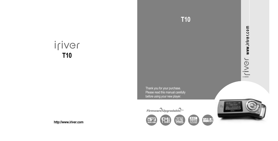 iRiver T10 User Manual | 35 pages