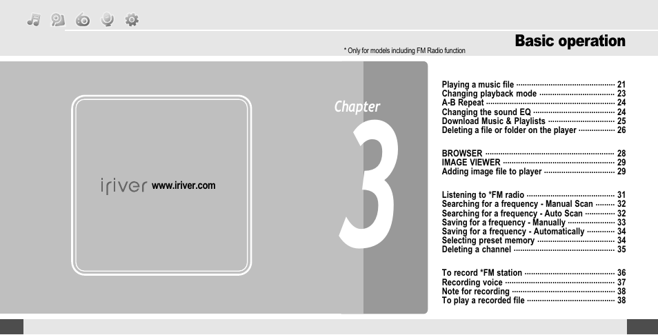 iRiver T10 User Manual | Page 11 / 35