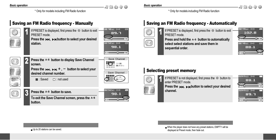 iRiver T10 User Manual | Page 18 / 35