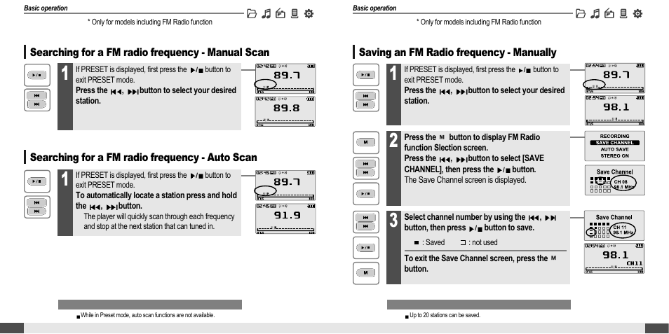 iRiver MP3 Player T30 User Manual | Page 18 / 37