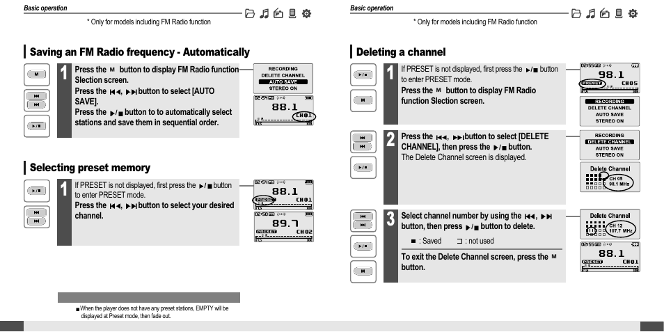 iRiver MP3 Player T30 User Manual | Page 19 / 37