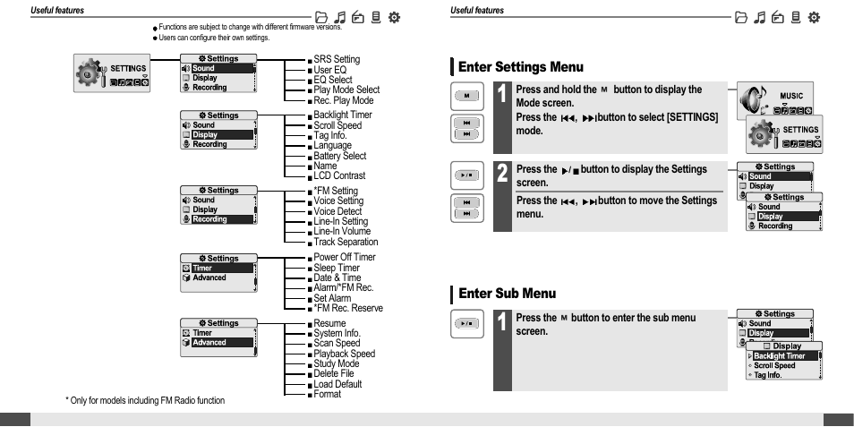 iRiver MP3 Player T30 User Manual | Page 23 / 37