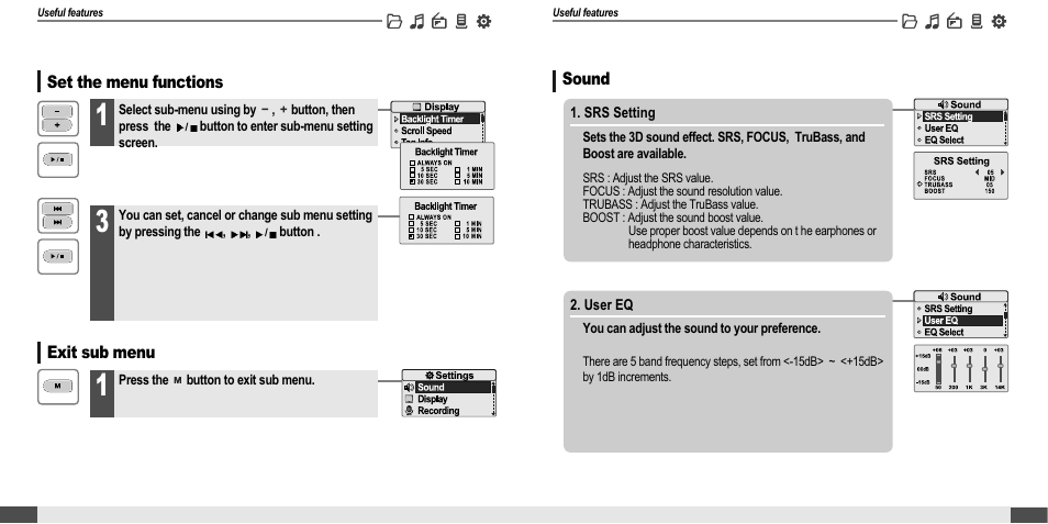 iRiver MP3 Player T30 User Manual | Page 24 / 37