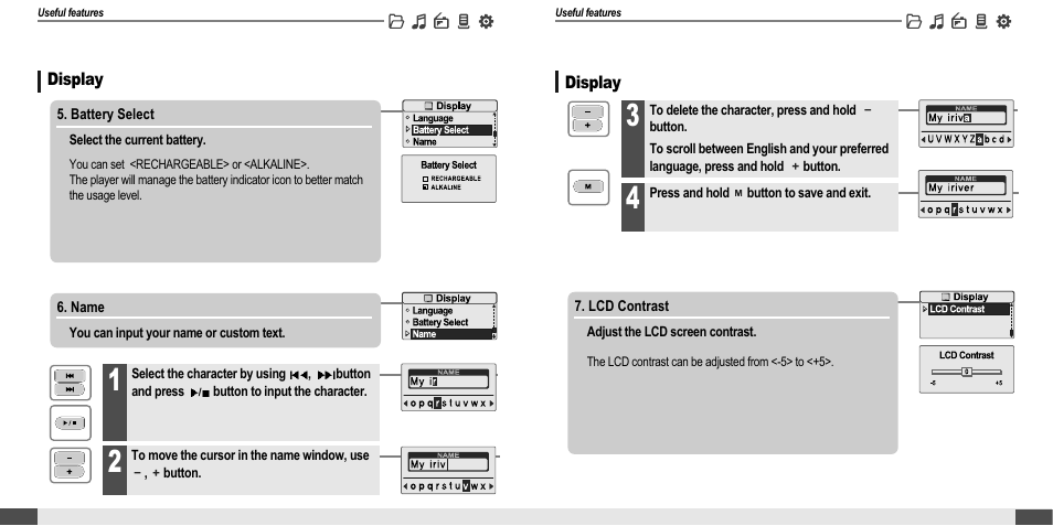 iRiver MP3 Player T30 User Manual | Page 27 / 37