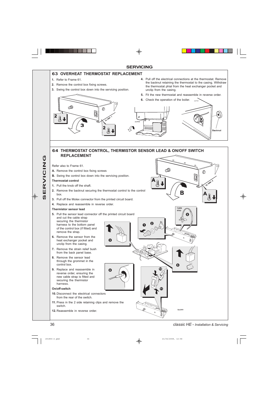 IDEAL INDUSTRIES CLASSIC HE18 User Manual | Page 36 / 52