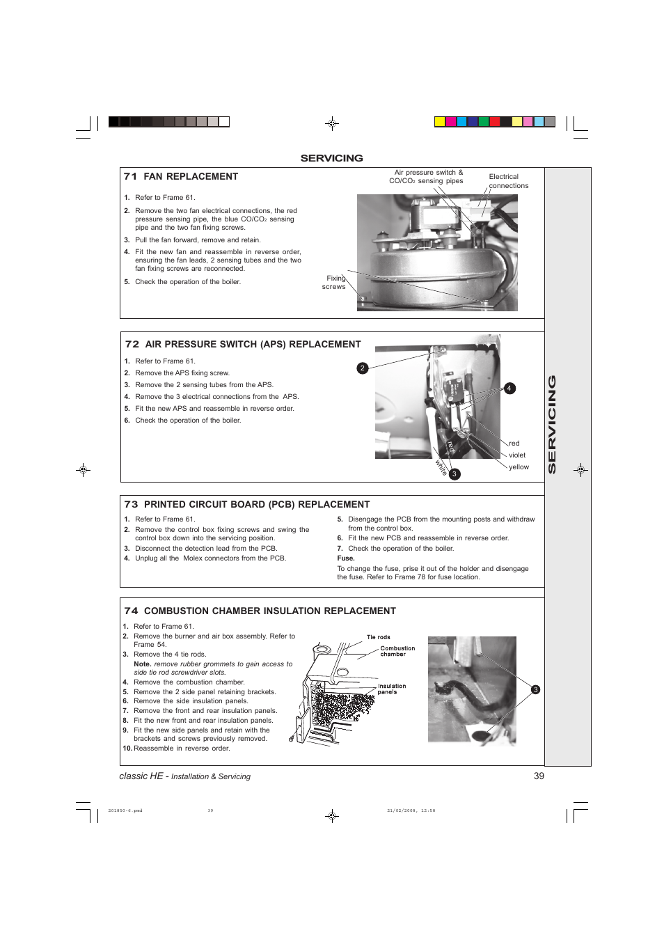 IDEAL INDUSTRIES CLASSIC HE18 User Manual | Page 39 / 52